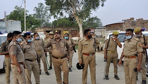 ಉತ್ತರ ಪ್ರದೇಶ ಪೊಲೀಸರ ಚಿತ್ರ