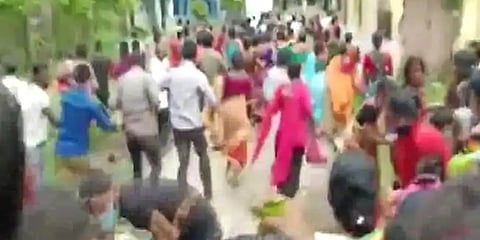 ಕಾಲ್ತುಳಿತ ಸಂಭವಿಸಿದ ಸ್ಥಳ