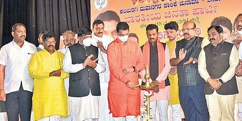 ಬಿಜೆಪಿ ಕೌನ್ಸಿಲರ್ ಗಳಿಗೆ ಅಭಿನಂದನಾ ಸಮಾರಂಭ