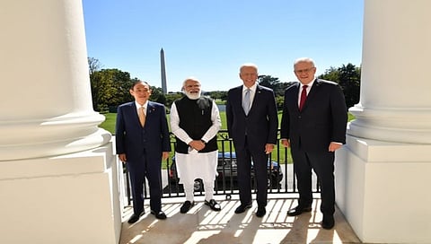 ಕ್ವಾಡ್ ಸಭೆಯ ನಂತರ ನಾಲ್ವರು ನಾಯಕರು