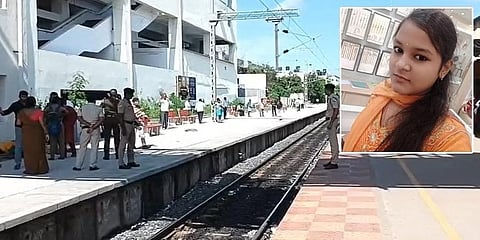 ವಿದ್ಯಾರ್ಥಿನಿ ಸತ್ಯಾ ಮೃತಪಟ್ಟ ರೈಲು ನಿಲ್ದಾಣದ ಸ್ಥಳ