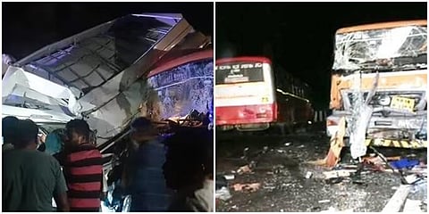 ಅಪಘಾತ ನಂತರ ದೃಶ್ಯ