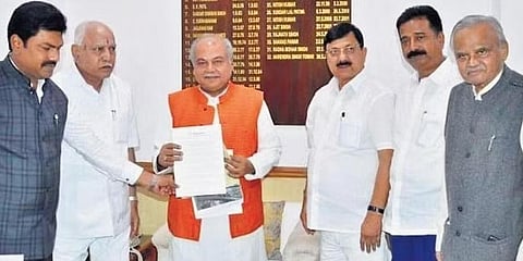 ಬಿಎಸ್ ವೈ ನಿಯೋಗದಿಂದ ಕೇಂದ್ರ ಸಚಿವರ ಭೇಟಿ