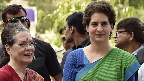 ಪ್ರಿಯಾಂಕಾ ಗಾಂಧಿ ಮತ್ತು ಸೋನಿಯಾ ಗಾಂಧಿ