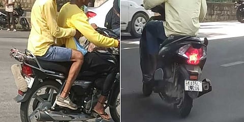 ಟ್ರಾಫಿಕ್ ಉಲ್ಲಂಘನೆಯಲ್ಲಿ ಭಾಗಿಯಾಗದ ವ್ಯಕ್ತಿಗೆ ನೋಟಿಸ್ ಕಳುಹಿಸಲು ಕಾರಣವಾಗುವ ಬೈಕ್ ಮತ್ತು ಸ್ಕೂಟರ್ನ ಟ್ಯಾಂಪರ್ಡ್ ಲೈಸೆನ್ಸ್ ಪ್ಲೇಟ್ಗಳು