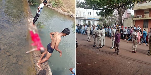 ನೀರಿನಲ್ಲಿ ಮುಳುಗಿದ್ದ ಯುವತಿಯನ್ನು ಹೊರತೆಗೆದ ಸ್ಥಳೀಯರು