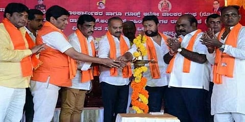 ಬಿಜೆಪಿ ನಾಯಕರ ಜೊತೆ ರೌಡಿ ಸುನೀಲ