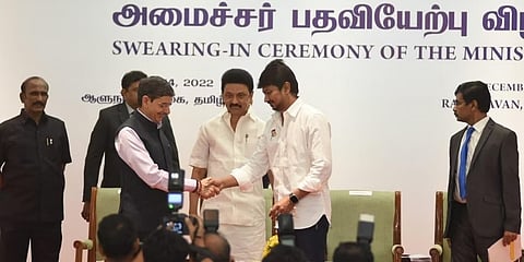 ಉದಯನಿಧಿ ಸ್ಚಾಲಿನ್ ಪ್ರಮಾಣ ವಚನ