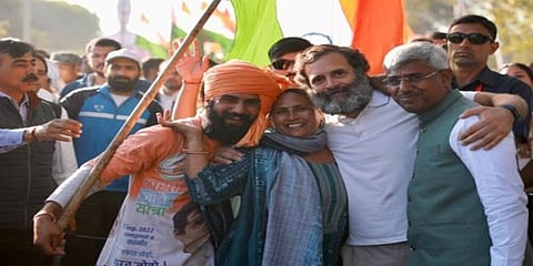 ಭಾರತ್ ಜೋಡೋ ಯಾತ್ರೆಯಲ್ಲಿ ರಾಹುಲ್ ಗಾಂಧಿ