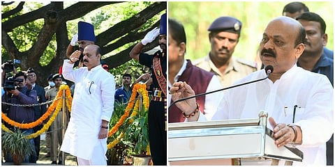 ಮುಖ್ಯಮಂತ್ರಿ ಬಸವರಾಜ ಬೊಮ್ಮಾಯಿ ಅವರು ಇಂದು ರಾಷ್ಟ್ರೀಯ ಸೈನಿಕ ಸ್ಮಾರಕ ಮ್ಯಾನೇಜ್ಮೆಂಟ್ ಟ್ರಸ್ಟ್ ಆಯೋಜಿಸಿದ್ದ ವಿಜಯ ದಿವಸ ಸಮಾರಂಭವನ್ನು ಇಂದು ಉದ್ಘಾಟಿಸಿದರು.