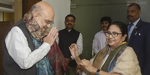 ಅಮಿತ್ ಶಾ - ಮಮತಾ