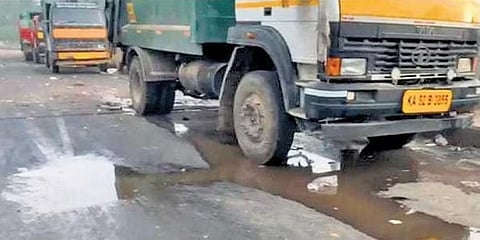 ಬಿಬಿಎಂಪಿ ತ್ಯಾಜ್ಯ ಲಾರಿ