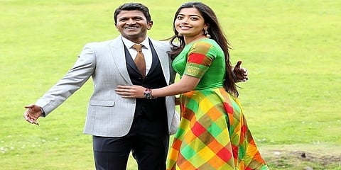 ಅಂಜನಿ ಪುತ್ರ ಸಿನಿಮಾದಲ್ಲಿ ಪುನೀತ್ ರಾಜ್ ಕುಮಾರ್, ರಶ್ಮಿಕಾ ಮಂದಣ್ಣ(ಸಂಗ್ರಹ ಚಿತ್ರ)