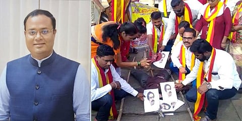 ಗಡಿ ವಿವಾದ: ಮಹಾರಾಷ್ಟ್ರ ಸಚಿವರು ಬೆಳಗಾವಿಗೆ ಬರಲು ಬಿಡುವುದಿಲ್ಲ- ಜಿಲ್ಲಾಧಿಕಾರಿ ನಿತೇಶ್ ಪಾಟೀಲ್