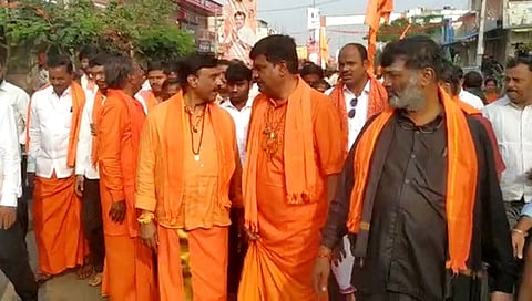 ಅಂಜನಾದ್ರಿ ಬೆಟ್ಟದಲ್ಲಿ ಜನಾರ್ಧನ ರೆಡ್ಡಿ