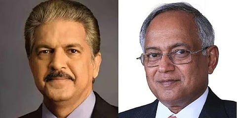 ಆನಂದ್ ಮಹಿಂದ್ರಾ, ವೇಣು ಶ್ರೀನಿವಾಸನ್