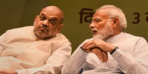 ಅಮಿತ್ ಶಾ-ಪ್ರಧಾನಿ ನರೇಂದ್ರ ಮೋದಿ(ಸಂಗ್ರಹ ಚಿತ್ರ)