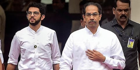 ಆದಿತ್ಯ ಠಾಕ್ರೆ ಮತ್ತು ಉದ್ಧವ್ ಠಾಕ್ರೆ