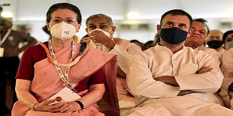 ಸೋನಿಯಾ ಗಾಂಧಿ-ರಾಹುಲ್ ಗಾಂಧಿ(ಸಂಗ್ರಹ ಚಿತ್ರ)