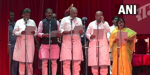 ನೂತನ ಸಚಿವರ ಪ್ರಮಾಣ ವಚನ