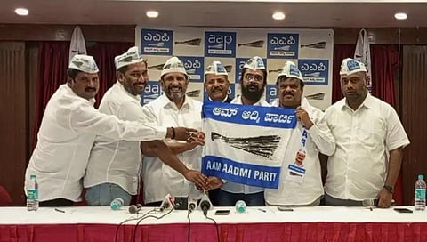 ಟೆನಿಸ್ ಕೃಷ್ಣ ಎಎಪಿ ಸೇರ್ಪಡೆ