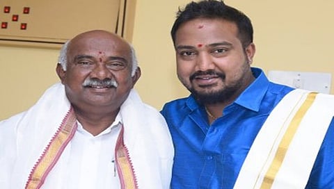 ಮಗನ ಜೊತೆ ವಿಶ್ವನಾಥ್