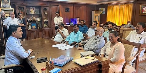ಸಿಎಂ ಸಾವಂತ್ ಭೇಟಿ ಮಾಡಿದ ಬಿಜೆಪಿಗೆ ಹೊಸದಾಗಿ ಸೇರ್ಪಡೆಗೊಂಡ ಶಾಸಕರು