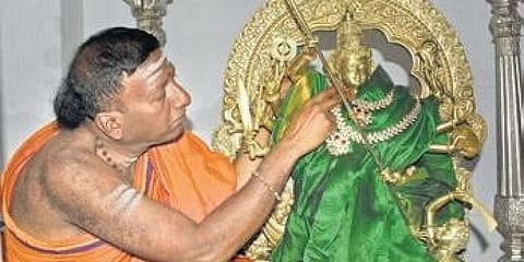 ಚಾಮುಂಡೇಶ್ವರಿ ಉತ್ಸವ ಮೂರ್ತಿ