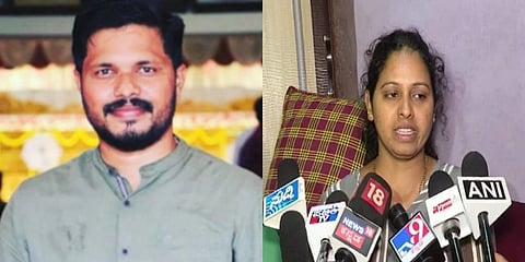 ಪ್ರವೀಣ್ ನೆಟ್ಟಾರು ಹಾಗೂ ಪತ್ನಿ