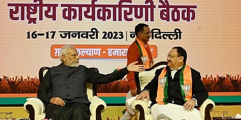 ಪ್ರಧಾನಿ ಮೋದಿ - ಜೆಪಿ ನಡ್ಡಾ