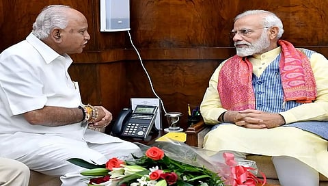 ಯಡಿಯೂರಪ್ಪ ಮತ್ತು ಪ್ರಧಾನಿ ಮೋದಿ(ಸಂಗ್ರಹ ಚಿತ್ರ)