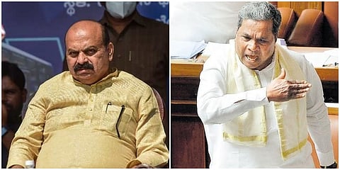 ಸಿಎಂ ಬಸವರಾಜ ಬೊಮ್ಮಾಯಿ-ಸಿದ್ದರಾಮಯ್ಯ