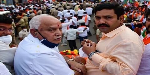 ಬಿ ಎಸ್ ಯಡಿಯೂರಪ್ಪ-ಬಿ ವೈ ವಿಜಯೇಂದ್ರ