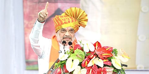 ಧಾರವಾಡದ ಕುಂದಗೋಳದಲ್ಲಿ ವಿಜಯ ಸಂಕಲ್ಪ ಅಭಿಯಾನ ಸಮಾವೇಶದಲ್ಲಿ ಮಾತನಾಡಿದ ಗೃಹ ಸಚಿವ ಅಮಿತ್ ಶಾ