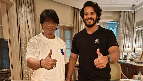 ನಿಖಿಲ್ ಕುಮಾರಸ್ವಾಮಿ ಜೊತೆಗಿರುವ ದುನಿಯಾ ವಿಜಯ್