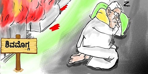 ಬಿಜೆಪಿ ಮಾಡಿರುವ ಫೋಸ್ಟ್ ನಲ್ಲಿ ಕಂಡುಬಂದ ಚಿತ್ರ