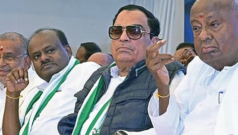 ಎಚ್.ಡಿ ಕುಮಾರಸ್ವಾಮಿ ಮತ್ತು ಸಿಎಂ ಇಬ್ರಾಹಿಂ ದೇವೇಗೌಡ