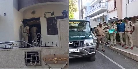 ನಟ ದರ್ಶನ್ ನಿವಾಸದಲ್ಲಿ ಅಧಿಕಾರಿಗಳಿಂದ ಪರಿಶೀಲನೆ