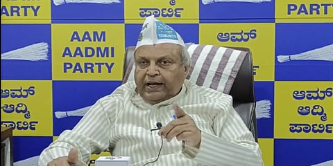 ಸುದ್ದಿಗೋಷ್ಠಿಯಲ್ಲಿ ಮಾತನಾಡಿದ ಎಎಪಿ ರಾಜ್ಯಾಧ್ಯಕ್ಷ ಮುಖ್ಯಮಂತ್ರಿ ಚಂದ್ರು