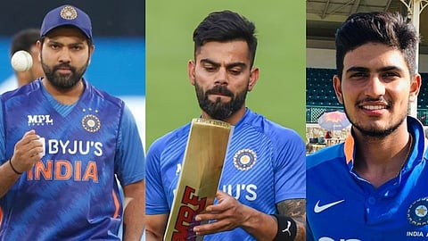 Rohit Sharma - Virat Kohli - Shubman Gill