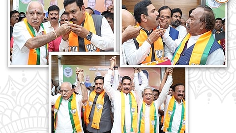 ಬಿಜೆಪಿ ರಾಜ್ಯಾಧ್ಯಕ್ಷರಾಗಿ ವಿಜಯೇಂದ್ರ ಅಧಿಕಾರ ಸ್ವೀಕಾರ