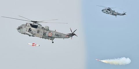 ದೇಶಿ ನಿರ್ಮಿತ ಆ್ಯಂಟಿ ಶಿಪ್ ಮಿಸೈಲ್ ಪರೀಕ್ಷೆ ಯಶಸ್ವಿ