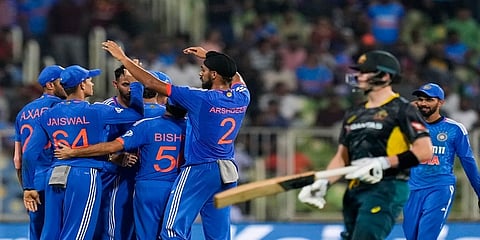 ಭಾರತೀಯ ಆಟಗಾರರ ಸಂಭ್ರಮ