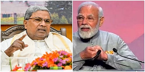 ಸಿಎಂ ಸಿದ್ದರಾಮಯ್ಯ, ಪ್ರಧಾನಿ ಮೋದಿ ಸಾಂದರ್ಭಿಕ ಚಿತ್ರ