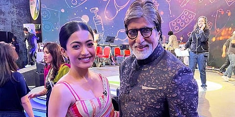 ರಶ್ಮಿಕಾ ಮಂದಣ್ಣ - ಅಮಿತಾಬ್ ಬಚ್ಚನ್