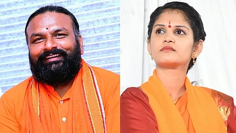 ಹಾಲಶ್ರೀ ಸ್ವಾಮೀಜಿ ಮತ್ತು ಚೈತ್ರಾ ಕುಂದಾಪುರ