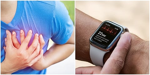 ಹೃದಯಾಘಾತ ಸ್ಮಾರ್ಟ್ ವಾಚ್ (ಸಂಗ್ರಹ ಚಿತ್ರ)