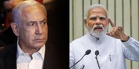 ಬೆಂಜಮಿನ್ ನೆತನ್ಯಾಹು-ಪ್ರಧಾನಿ ಮೋದಿ