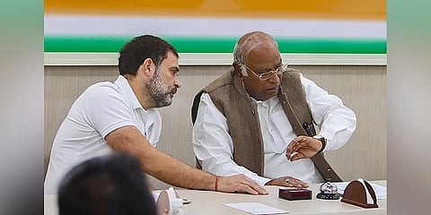 ರಾಹುಲ್ ಗಾಂಧಿ, ಮಲ್ಲಿಕಾರ್ಜುನ ಖರ್ಗೆ