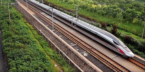 ಬುಲೆಟ್ ರೈಲು (ಸಂಗ್ರಹ ಚಿತ್ರ)